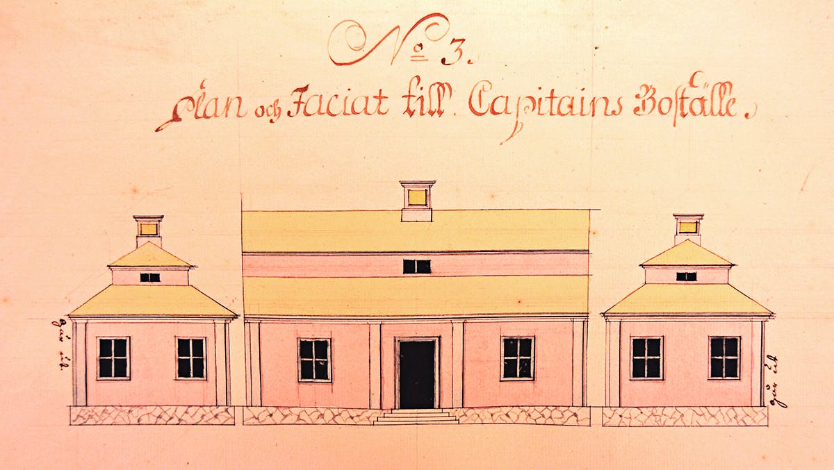 kaptensbostalle monsterritning